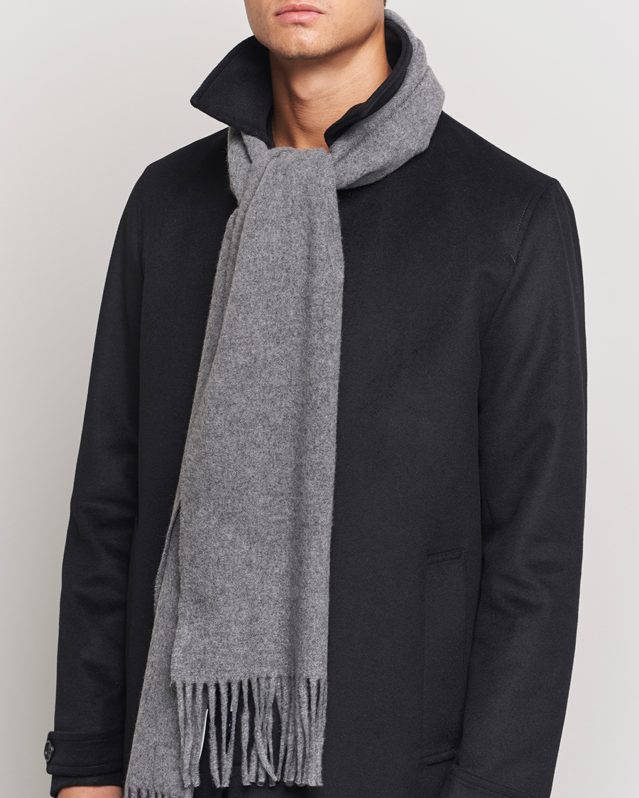 Herren |  | Tiger of Sweden | Sylan Wool Scarf Charcoal