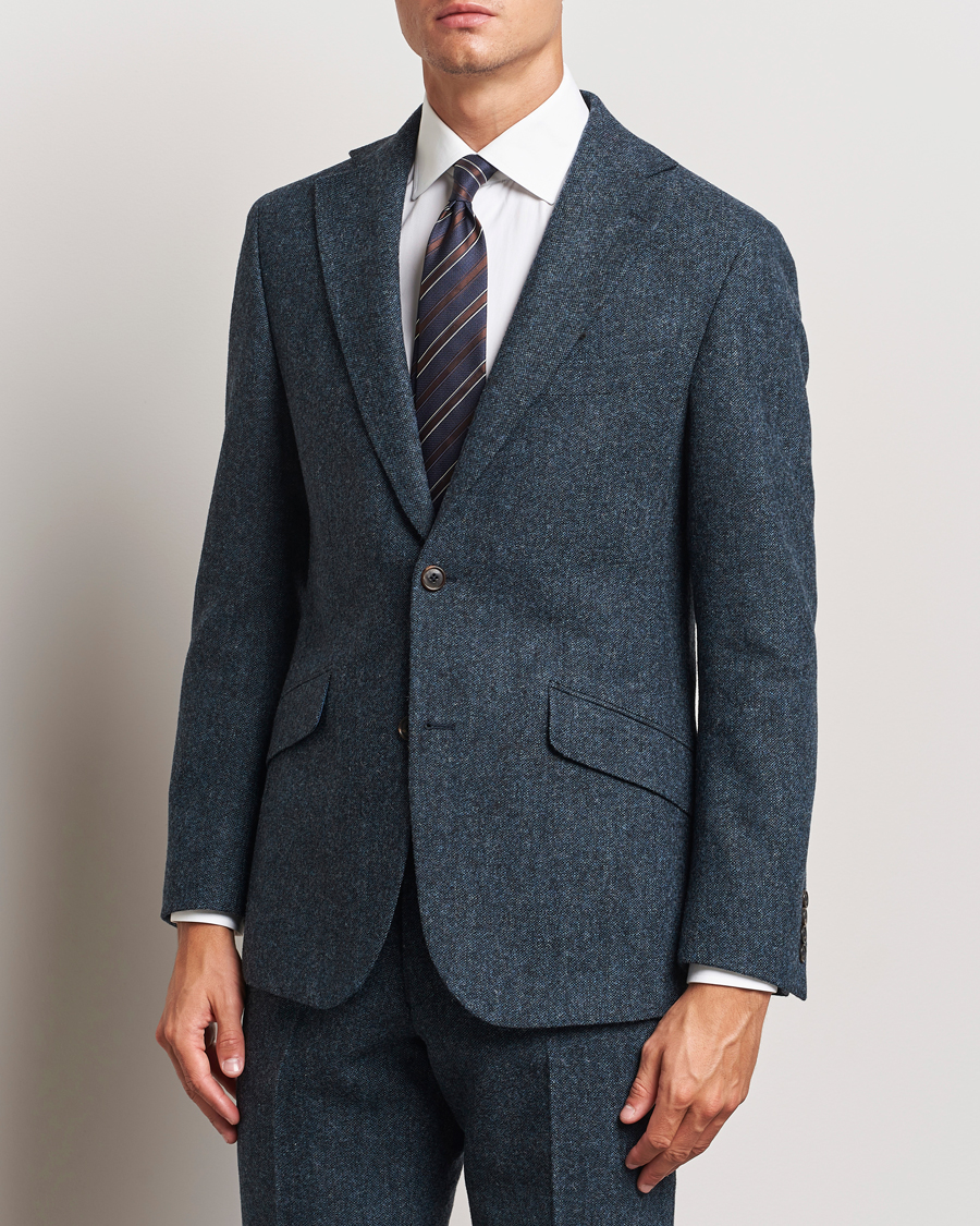 Herren |  | Walker Slater | Edward Wool Donegal Blazer Navy