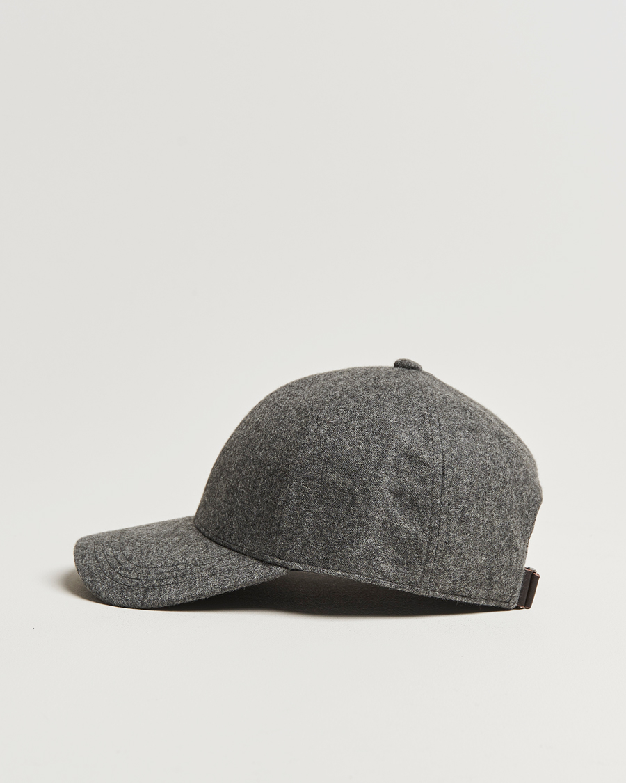 Herren |  | Varsity Headwear | Cashmere Baseball Cap Flint Grey