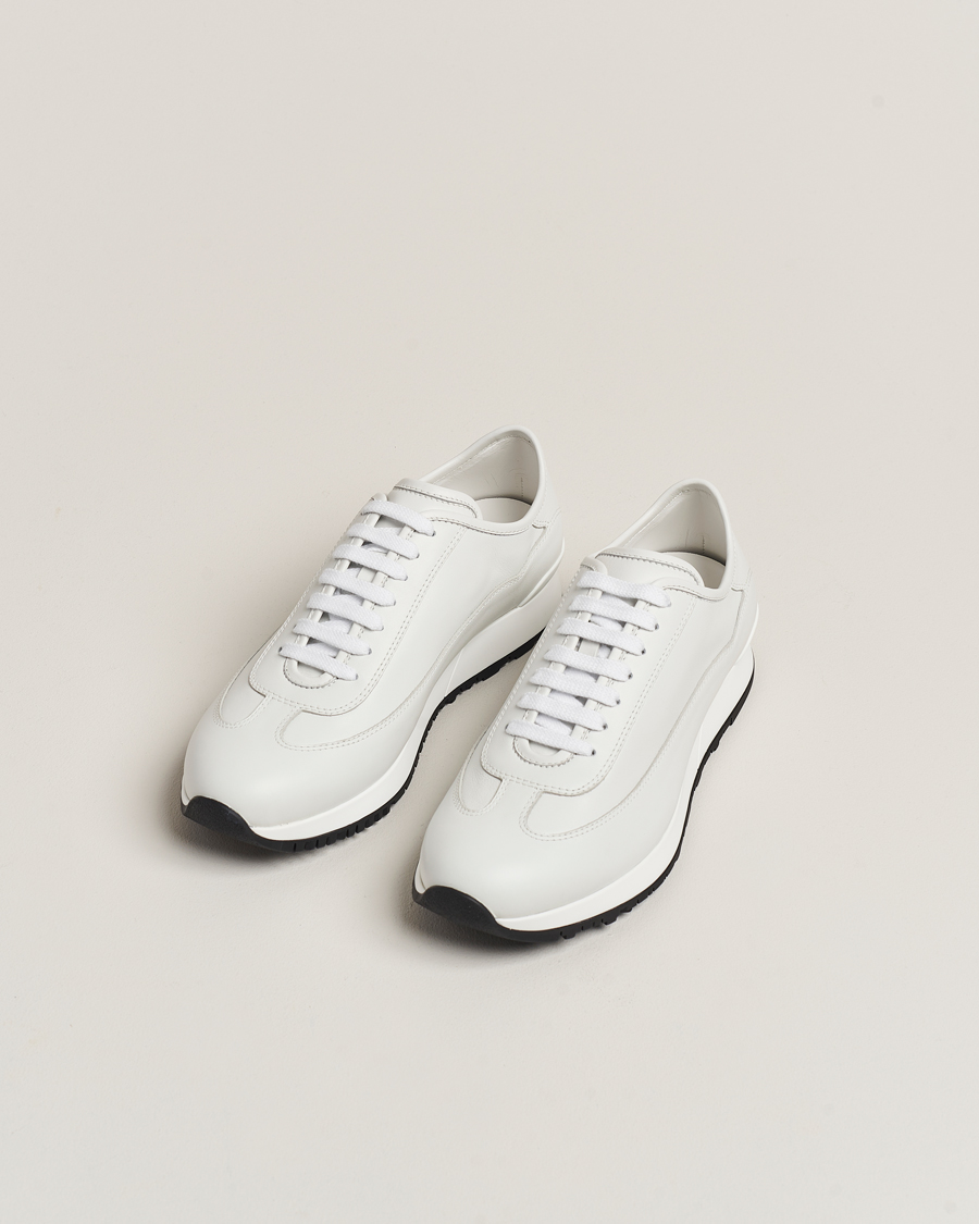 Herren |  | John Lobb | Foundry Running Sneakers White Calf