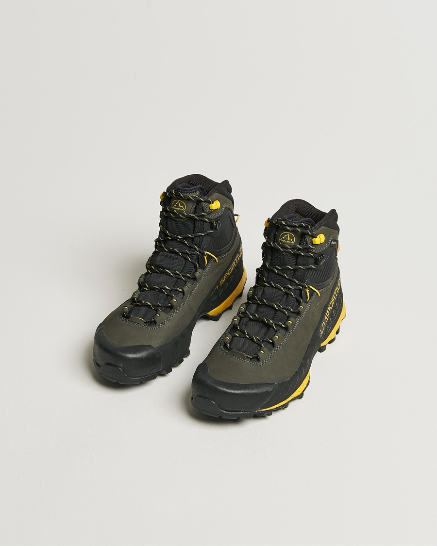 Herren | Hikingschuhe | La Sportiva | TX5 Mid GTX Hiking Boots Carbon/Yellow