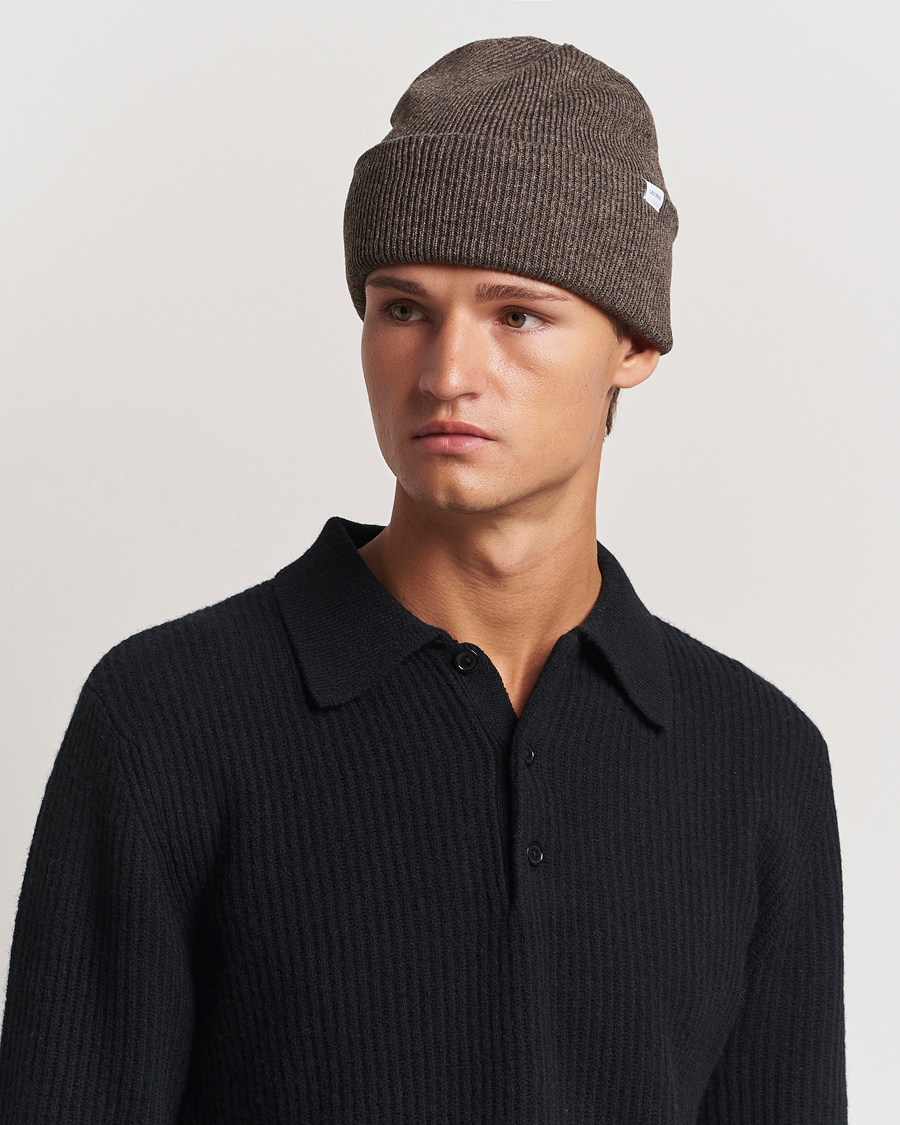 Herren |  | LES DEUX | Wayne Wool Beanie Mountain Grey Melange