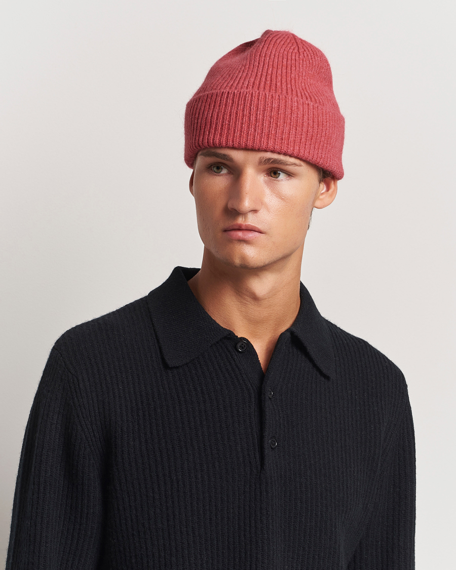 Herren |  | Le Bonnet | Lambswool/Caregora Beanie Fuchsia