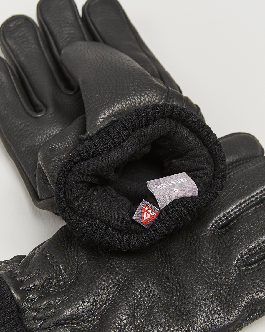 Herren |  | Hestra | Tore Deerskin Primaloft Lined Glove Black