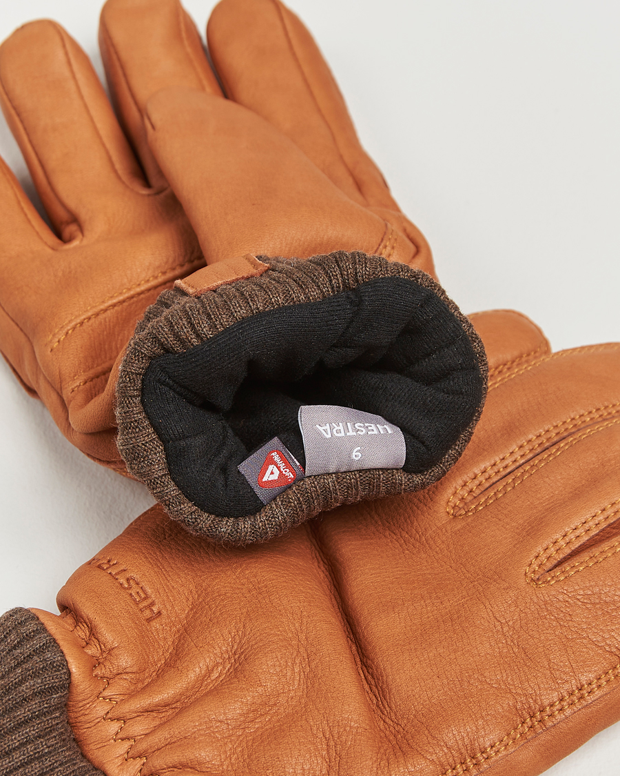 Herren |  | Hestra | Tore Deerskin Primaloft Lined Glove Cork