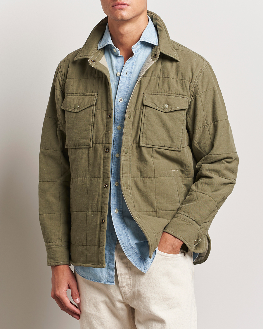 Herren |  | RRL | Mountain Shirt Jacket Olive Drab