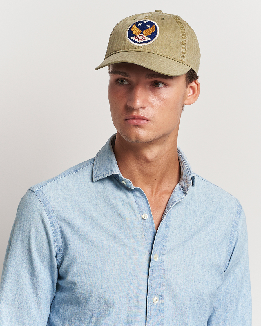 Herren |  | RRL | Ball Cap Brewster Green