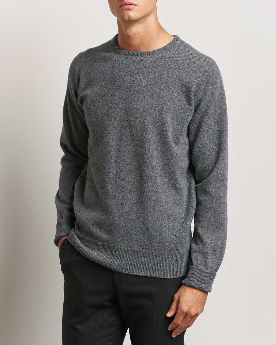 Herren | Pullover | William Lockie | Rob Lambswool Crewneck Cliff