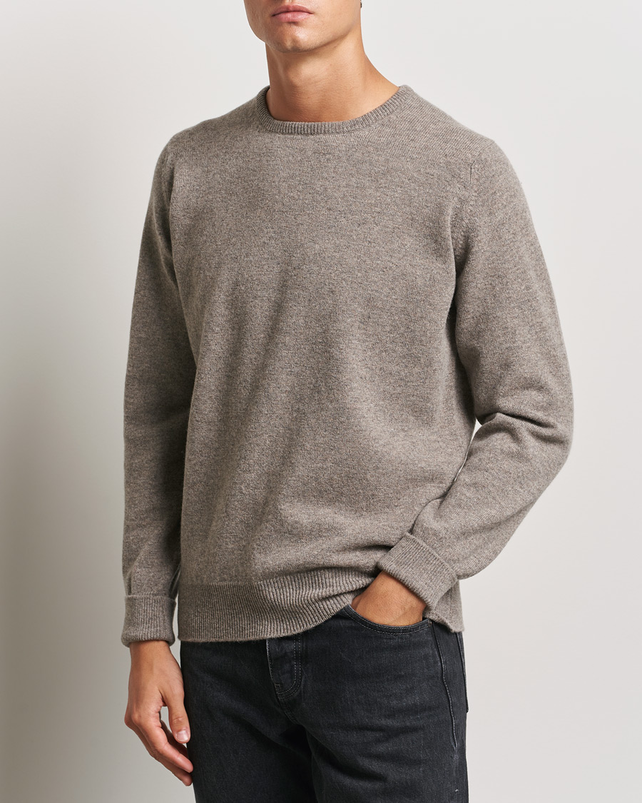 Herren | Kleidung | William Lockie | Rob Lambswool Crewneck Vole