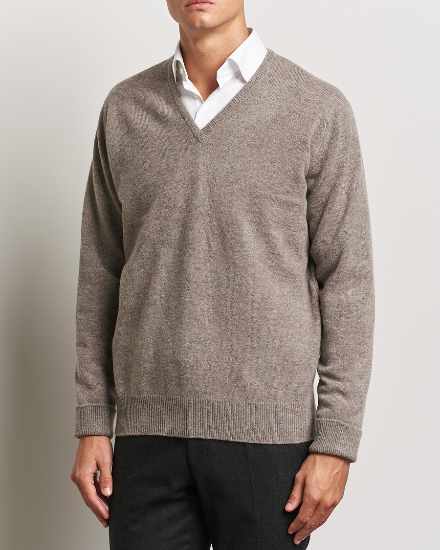 Herren |  | William Lockie | Rob Lambswool V-Neck Vole