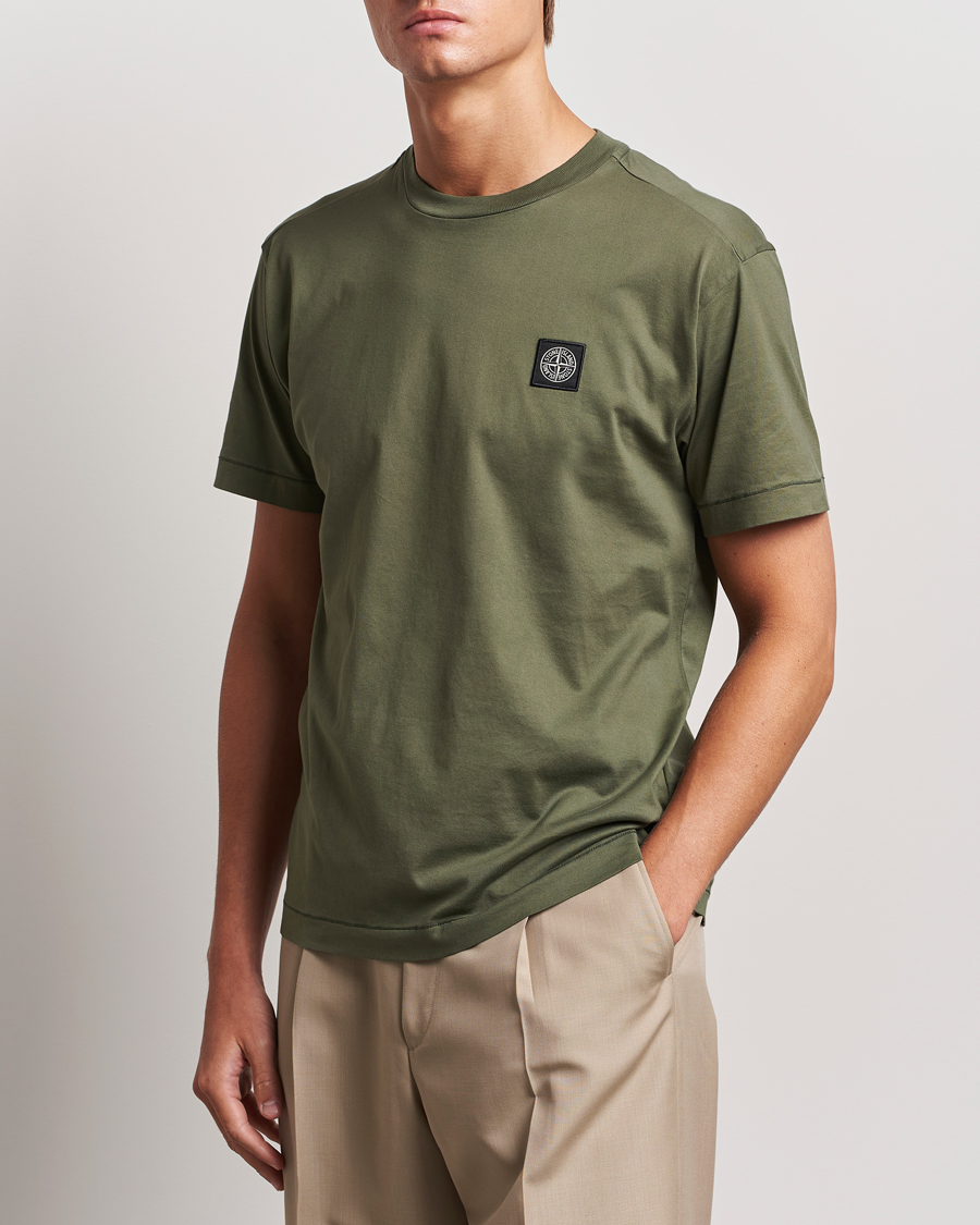 Herren |  | Stone Island | Garment Dyed Jersey T-Shirt Musk