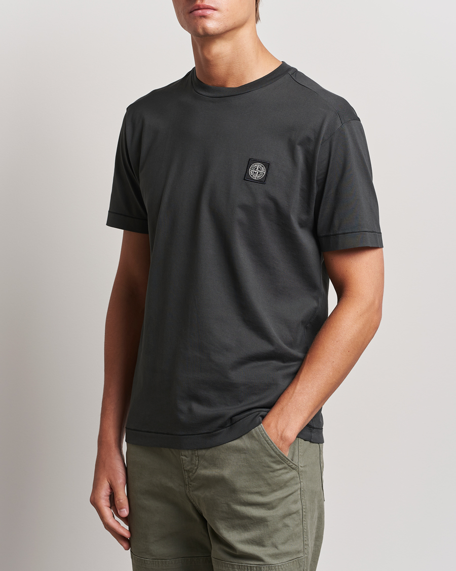 Herren |  | Stone Island | Garment Dyed Jersey T-Shirt Lead