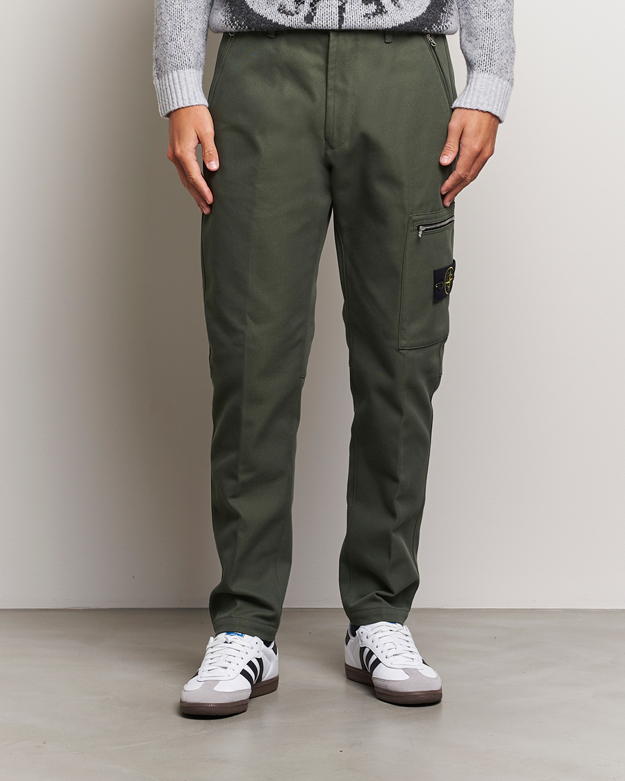 Herren | Cargohosen | Stone Island | Cotton Nylon Trousers Musk