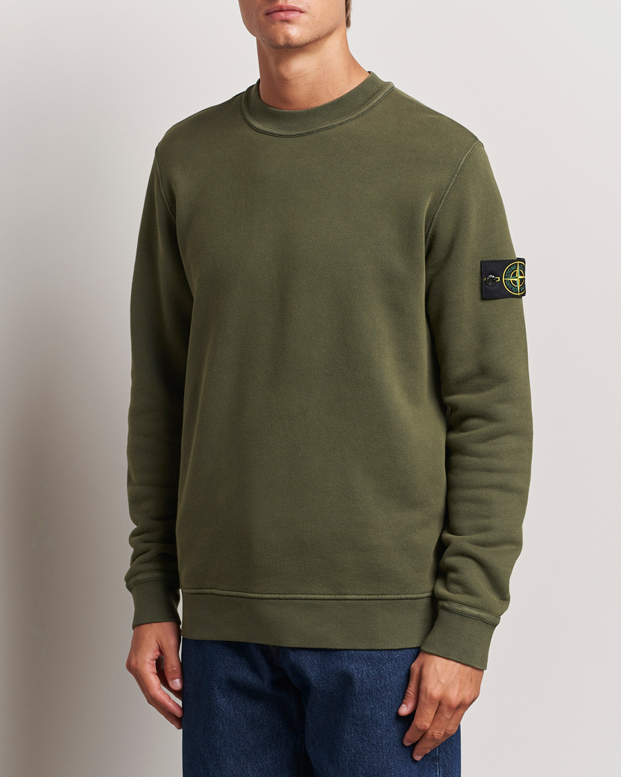 Herren | Sweatshirts | Stone Island | Old Dyed Cotton Sweatshirt Musk