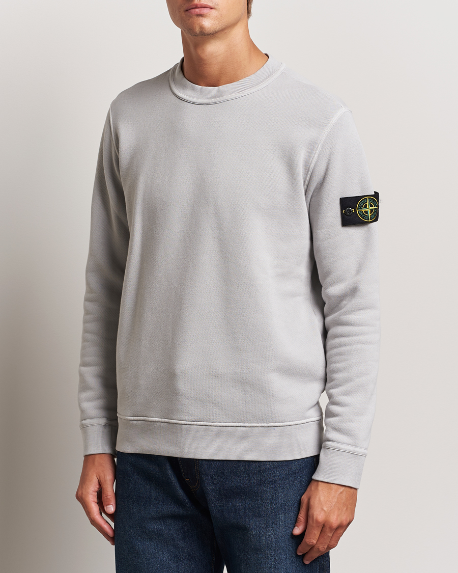 Herren | Graue Sweatshirts | Stone Island | Old Dyed Cotton Sweatshirt Grey