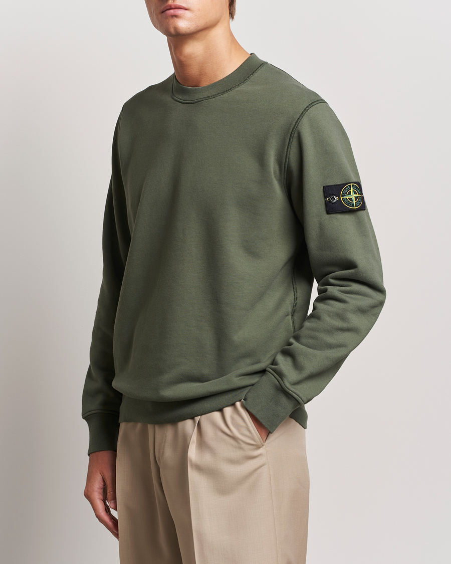 Herren |  | Stone Island | Garment Dyed Fleece Sweatshirt Musk