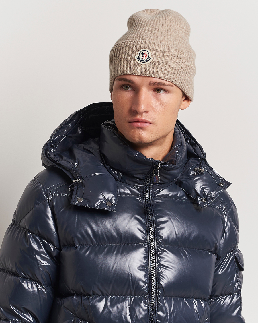 Herren |  | Moncler | Cashmere Beanie Beige