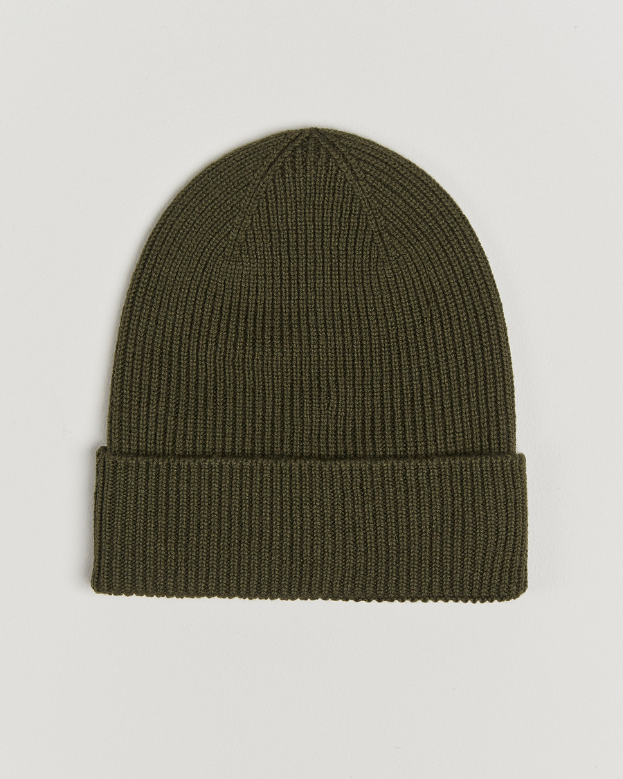 Herren |  | Moncler | Rib Wool Beanie Military