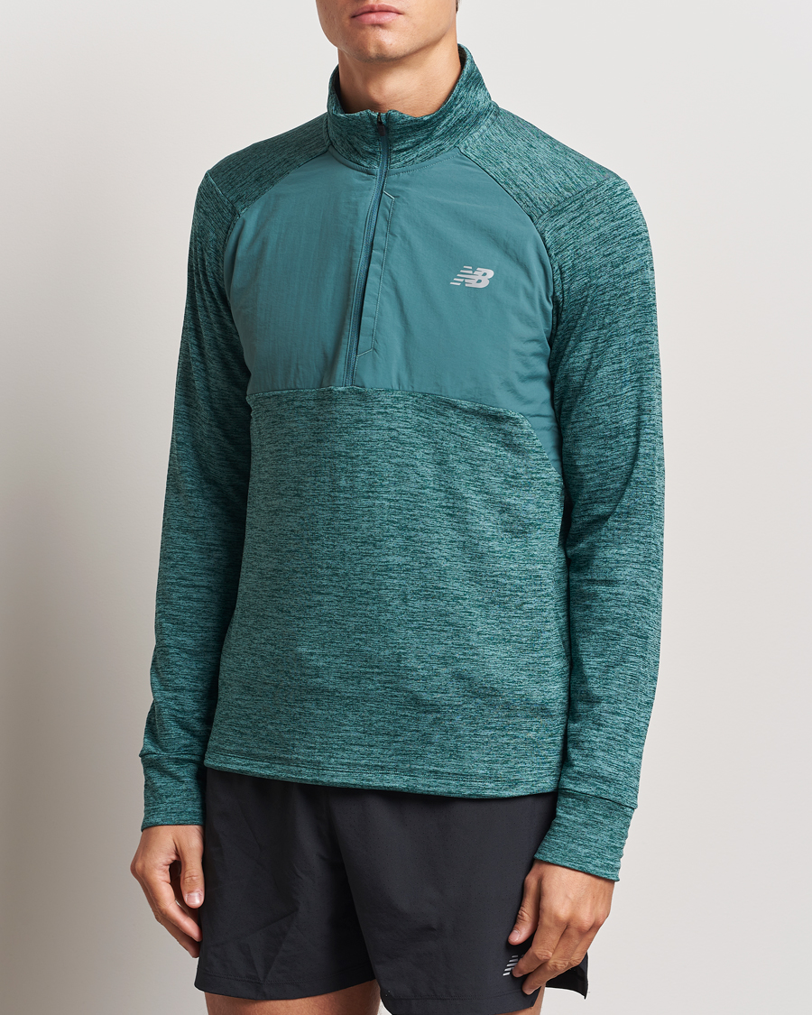 Herren |  | New Balance Running | Heat Grid Half Zip New Spruce