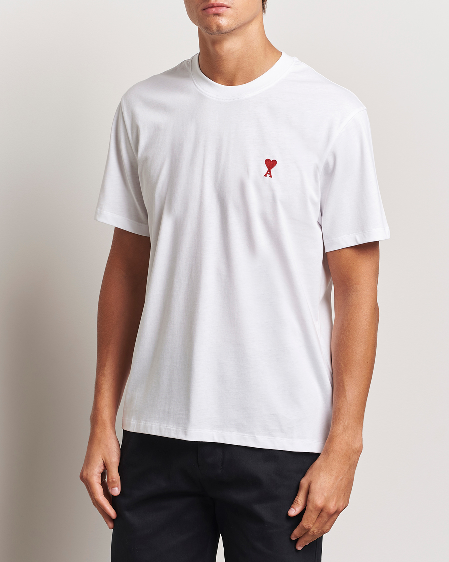 Herren |  | AMI | Heart Logo T-Shirt White