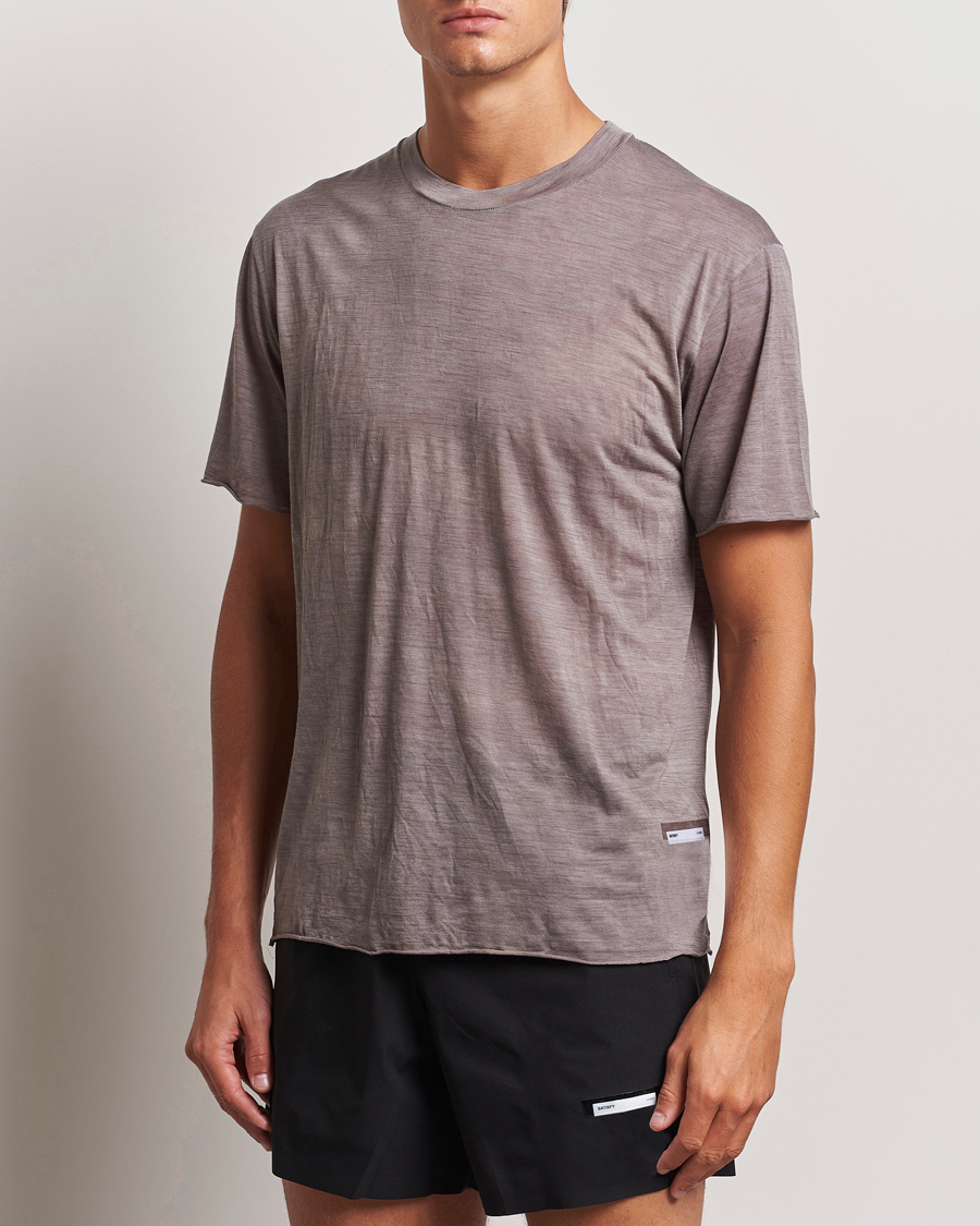 Herren | Funktions T-Shirts | Satisfy | CloudMerino T-Shirt Sun Bleached Fallen Rock