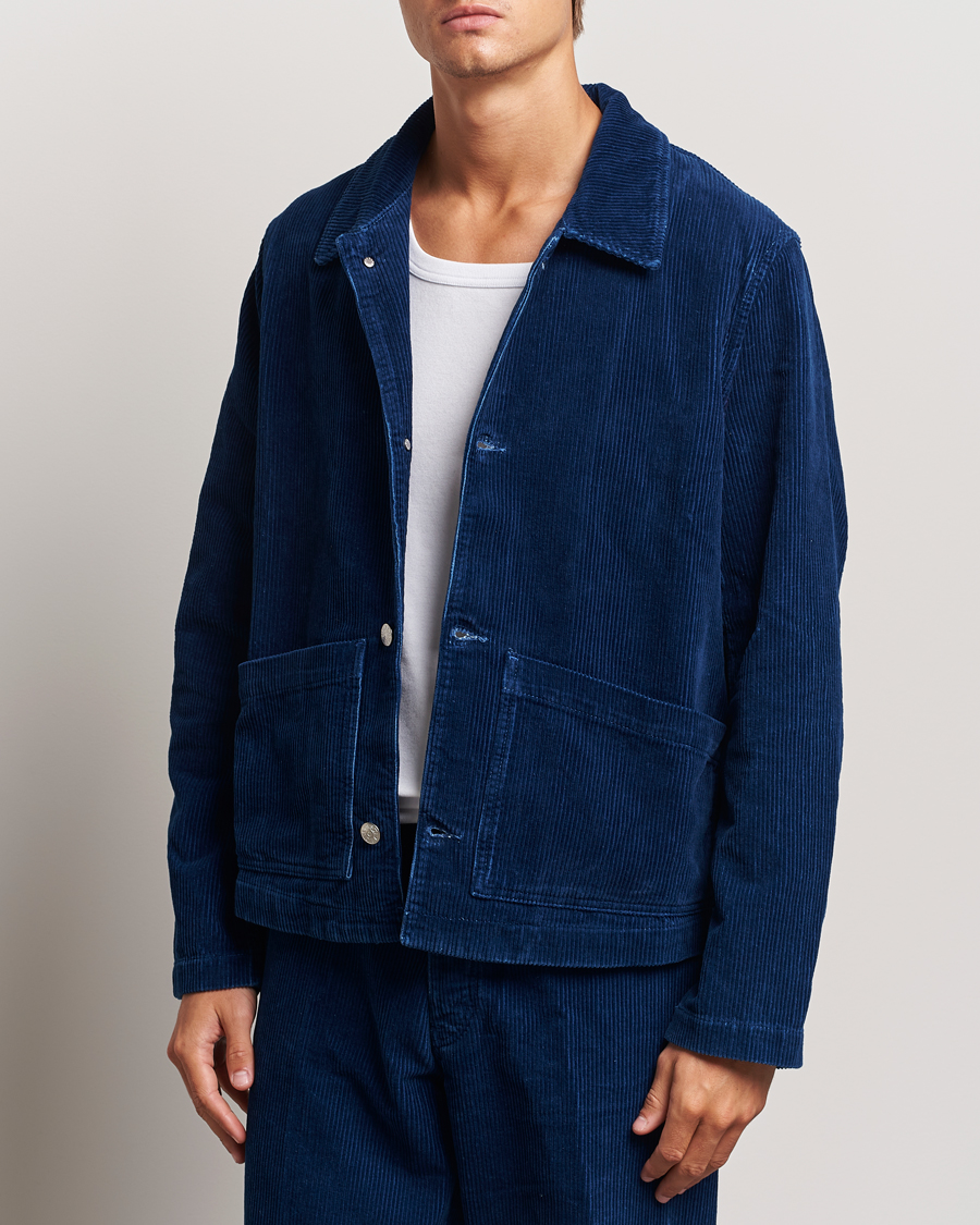 Herren |  | Sunflower | Corduroy Worker Jacket Indigo