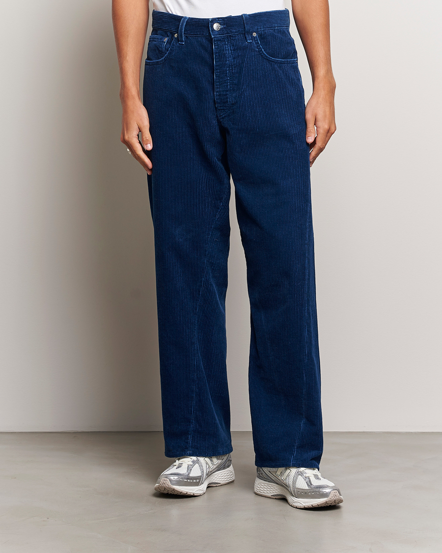 Herren | Cordhosen | Sunflower | Wide Twist Corduroy Pants Indigo