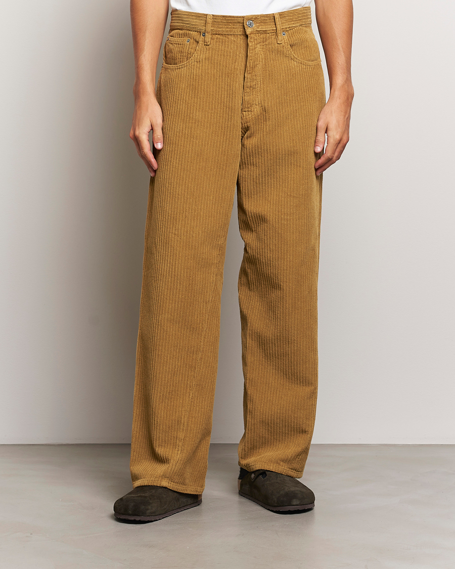 Herren |  | Sunflower | Wide Twist Corduroy Pants Ochre