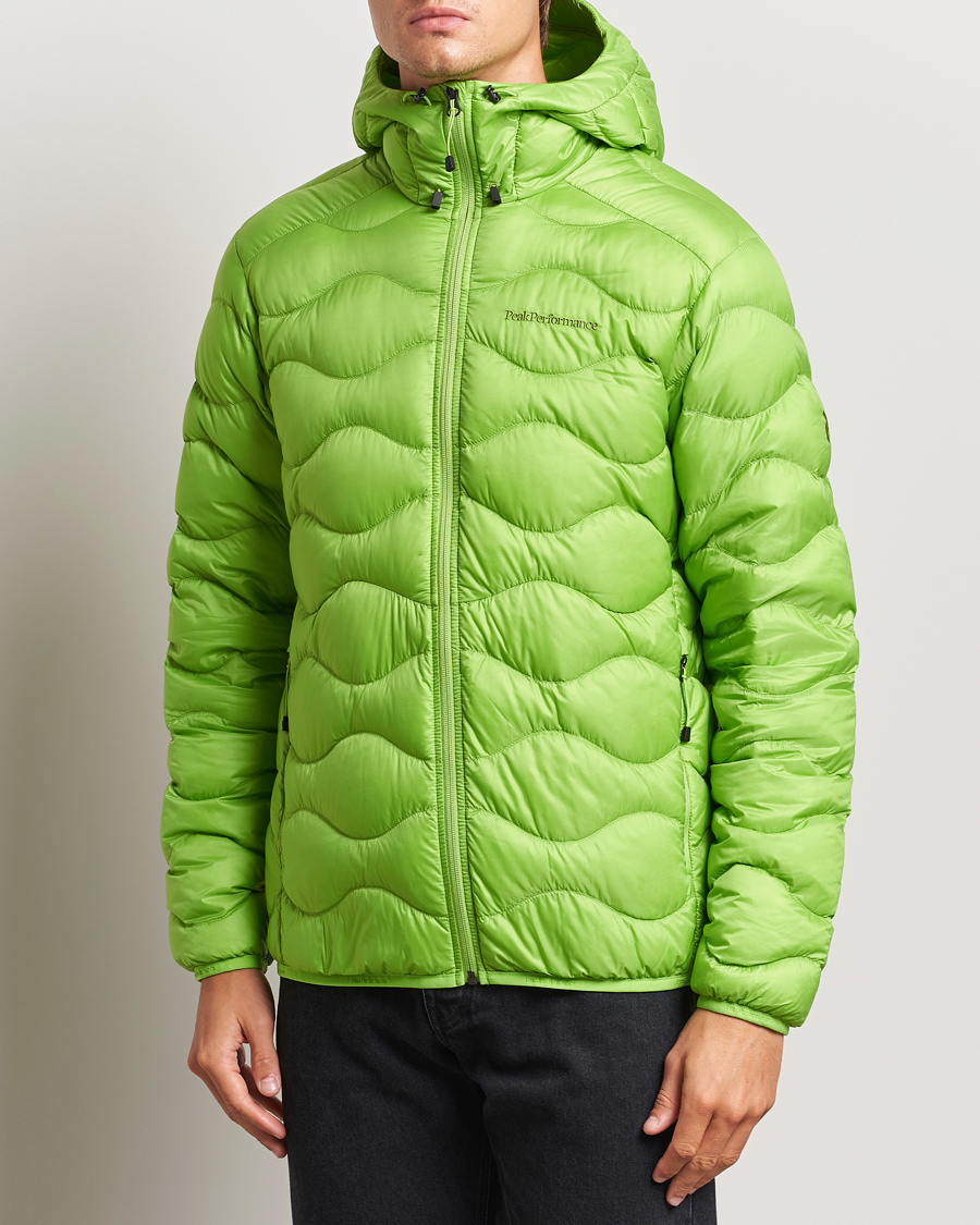 Herren |  | Peak Performance | Helium Down Hooded Jacket Stand Out Green