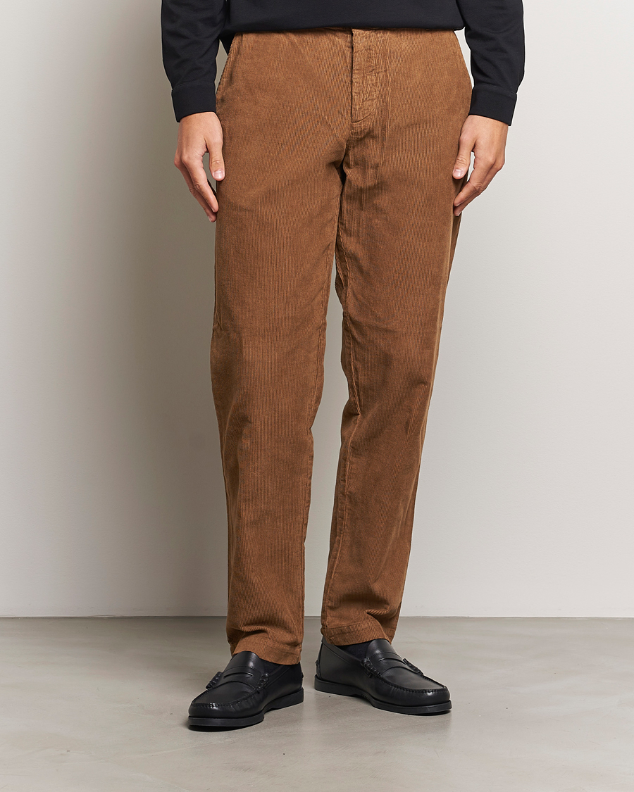 Herren |  | Sunspel | Corduroy Chore Trousers Sandstone