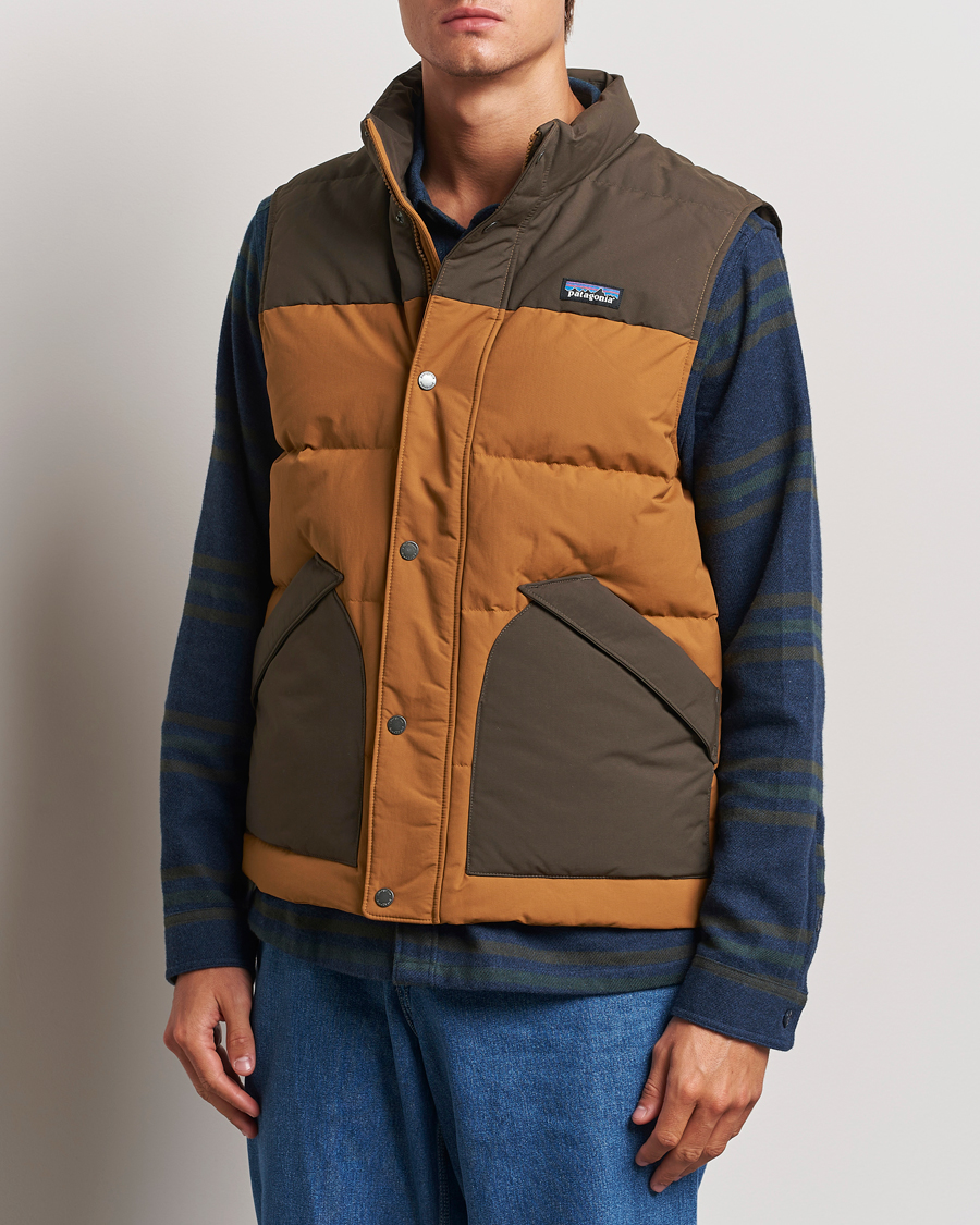 Herren | Kleidung | Patagonia | Downdrift Vest Brown