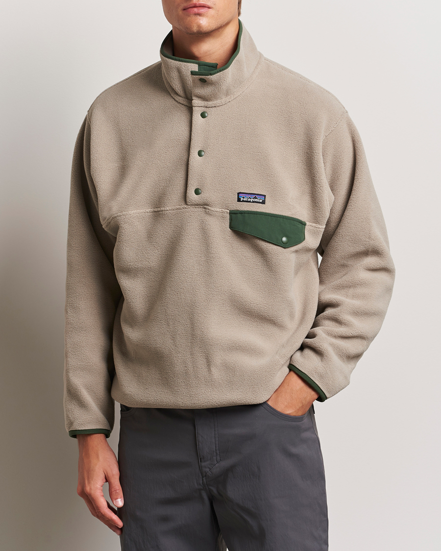 Herren |  | Patagonia | Synch Snap T Half Zip Fleece Seabird Grey