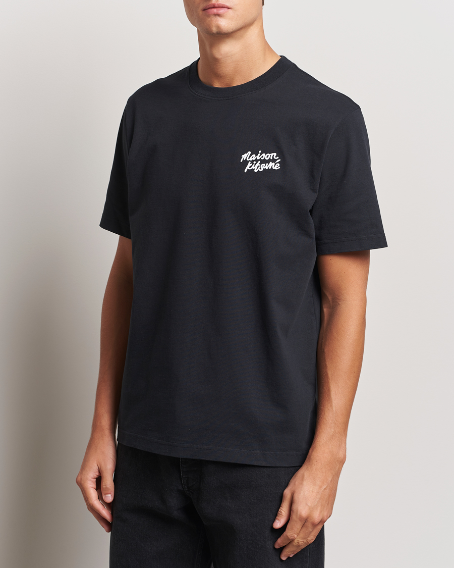 Herren |  | Maison Kitsuné | Mini Handwriting T-shirt Black