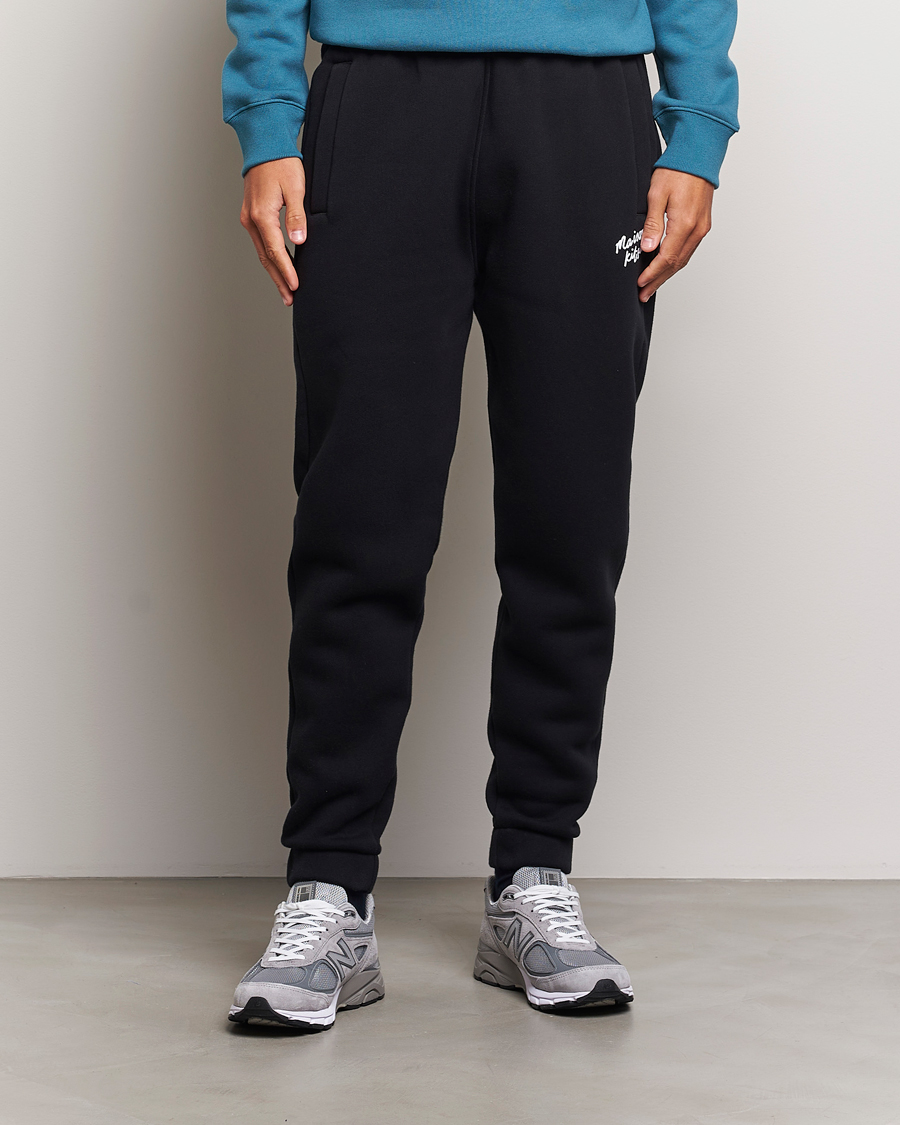 Herren | Joggpants | Maison Kitsuné | Mini Handwriting Sweatpants Black