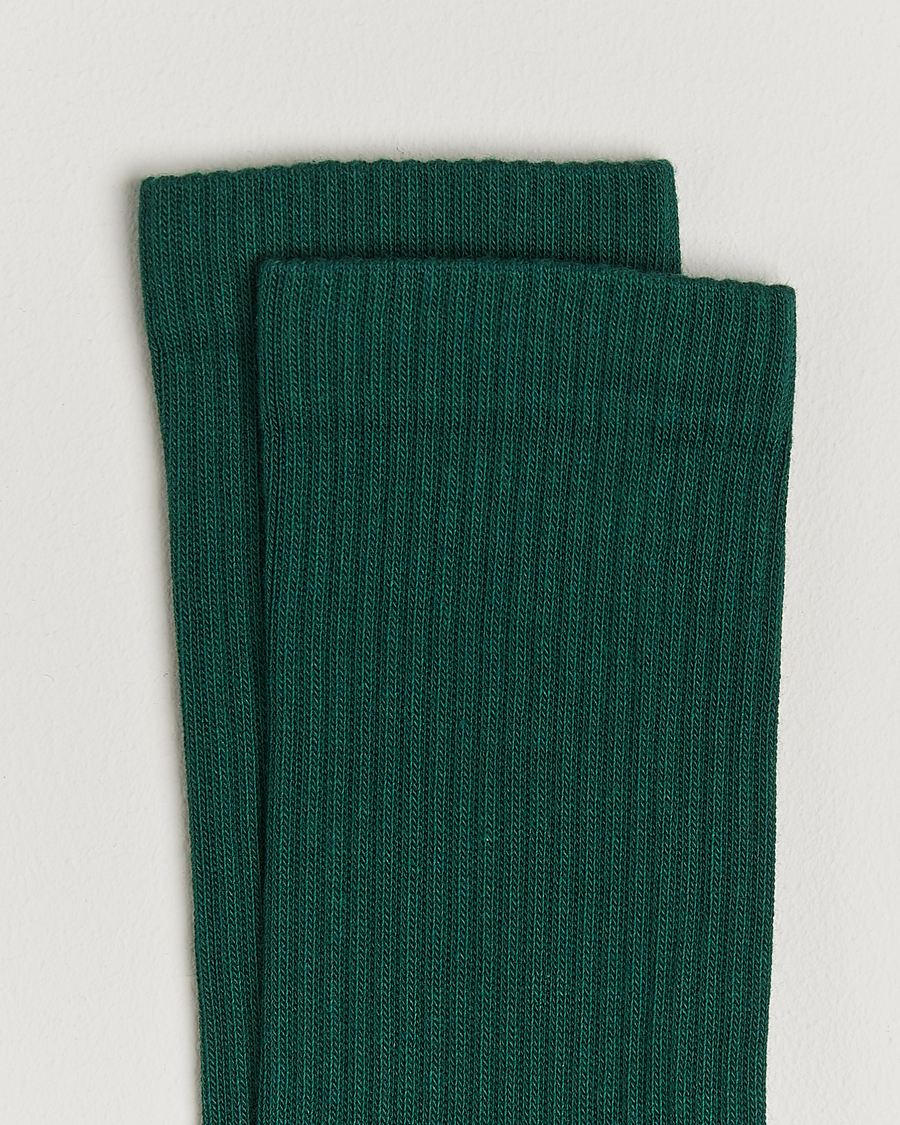 Herren |  | Sweyd | Crew Cotton Socks Green