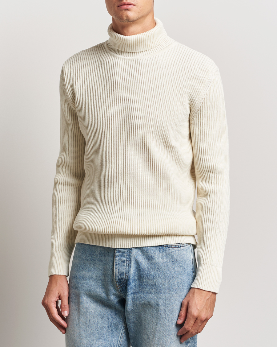 Herren |  | S.N.S. Herning | Fender Wool Rollneck Sweater Natural White