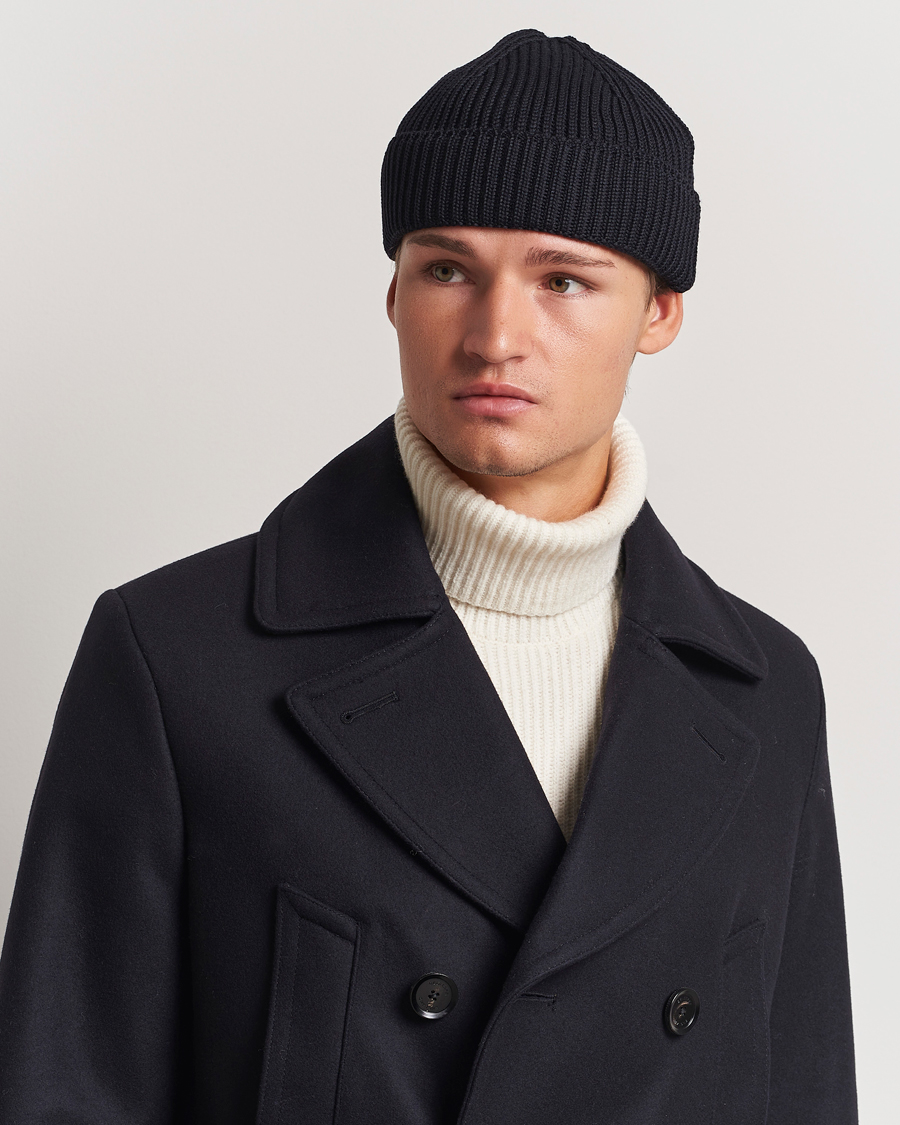 Herren |  | S.N.S. Herning | Fender Merino Wool Hat Navy Blue