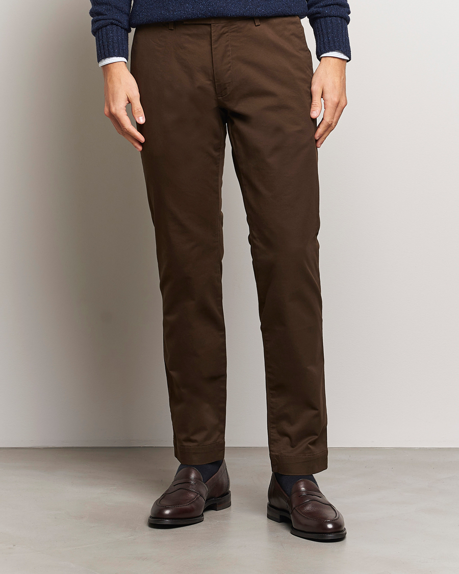 Herren |  | Polo Ralph Lauren | Slim Fit Stretch Chinos Dark Brown