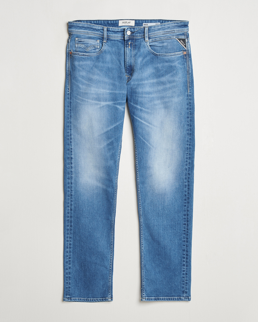 Herren | Jeans | Replay | Rocco Comfort Fit Stertch Jeans Medium Blue