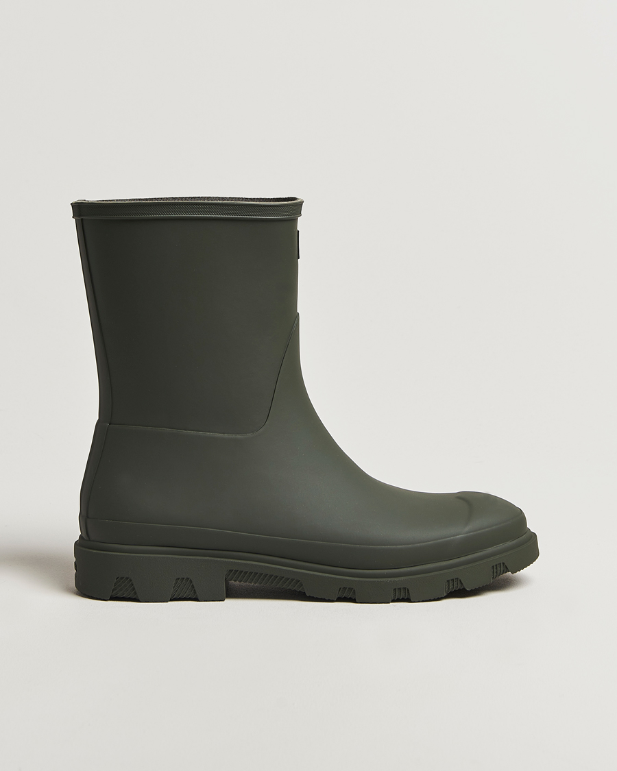 Herren | Galoschen & Gummistiefel | Hunter Boots | Downpour Short Boot Dark Olive