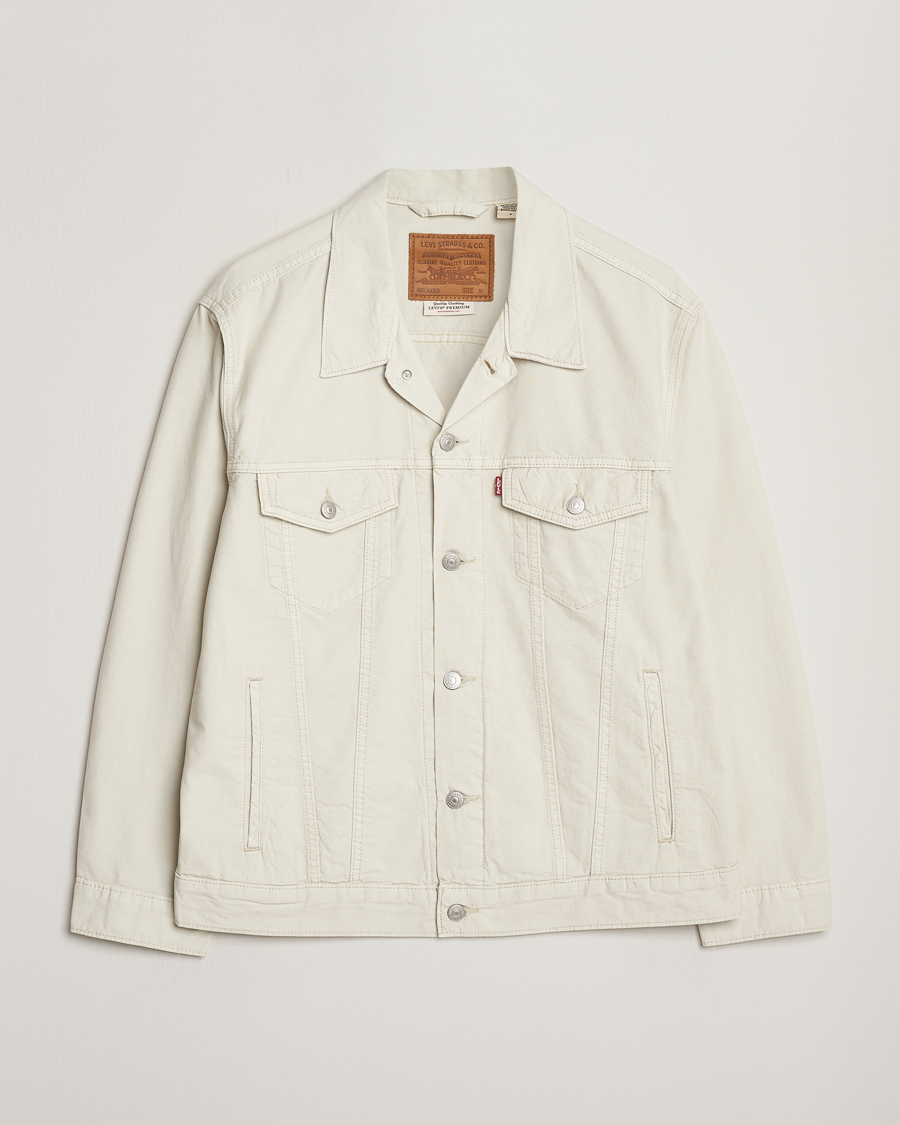 Herren | Jacken | Levi's | Relaxed Fit Trucker Jacket Silver Birch