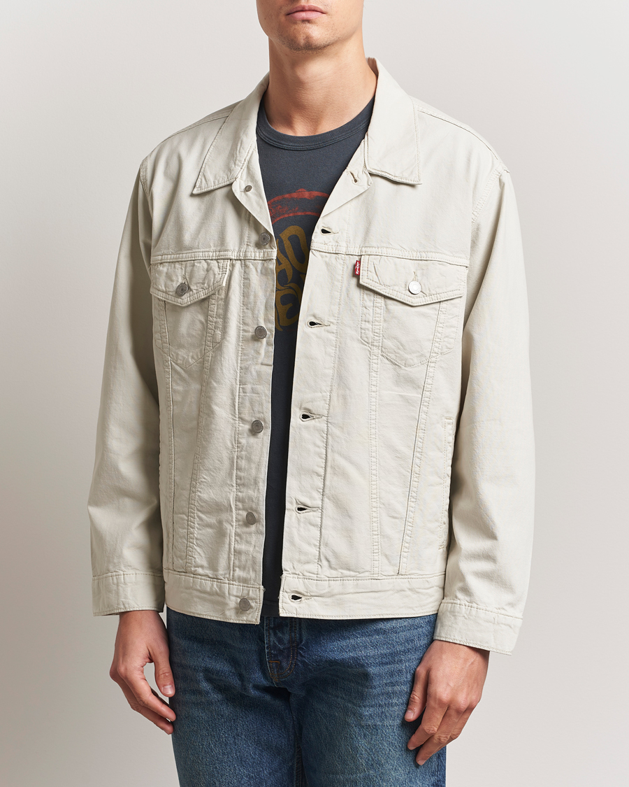 Herren | Jacken | Levi's | Relaxed Fit Trucker Jacket Silver Birch
