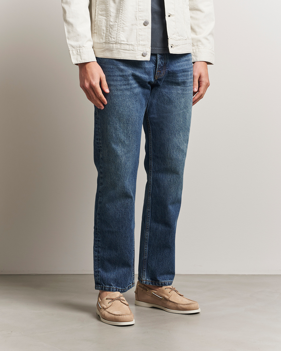 Herren | Segelschuhe | Sebago | Docksides Portland Nubuck Boat Shoe Beige Camel