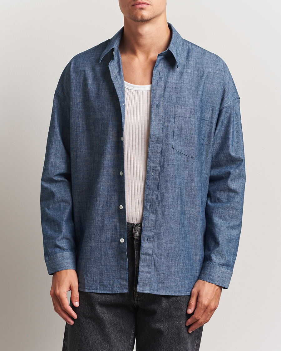 Herren | Hemden | Sunflower | Stable Chambray Shirt Rinse