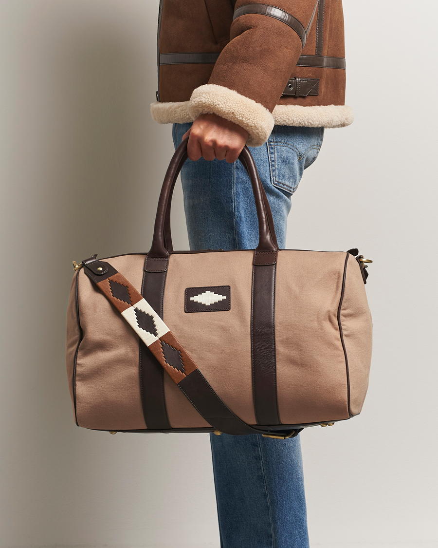 Herren | Taschen | Pampeano | Varon Small Canvas Weekend Bag Khaki