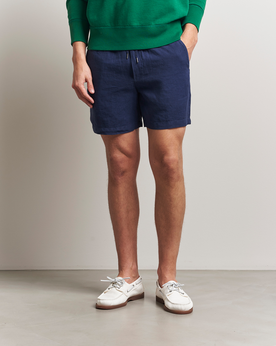 Herren | Shorts | Polo Ralph Lauren | Prepster Linen Shorts Newport Navy