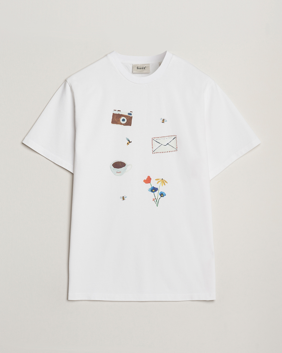 Herren | T-Shirts | Forét | Things T-Shirt White