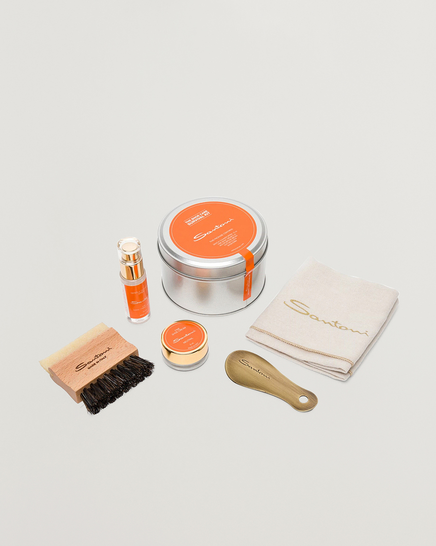Herren | Schuhpflege | Santoni | Shoe Care Survival Kit Metal