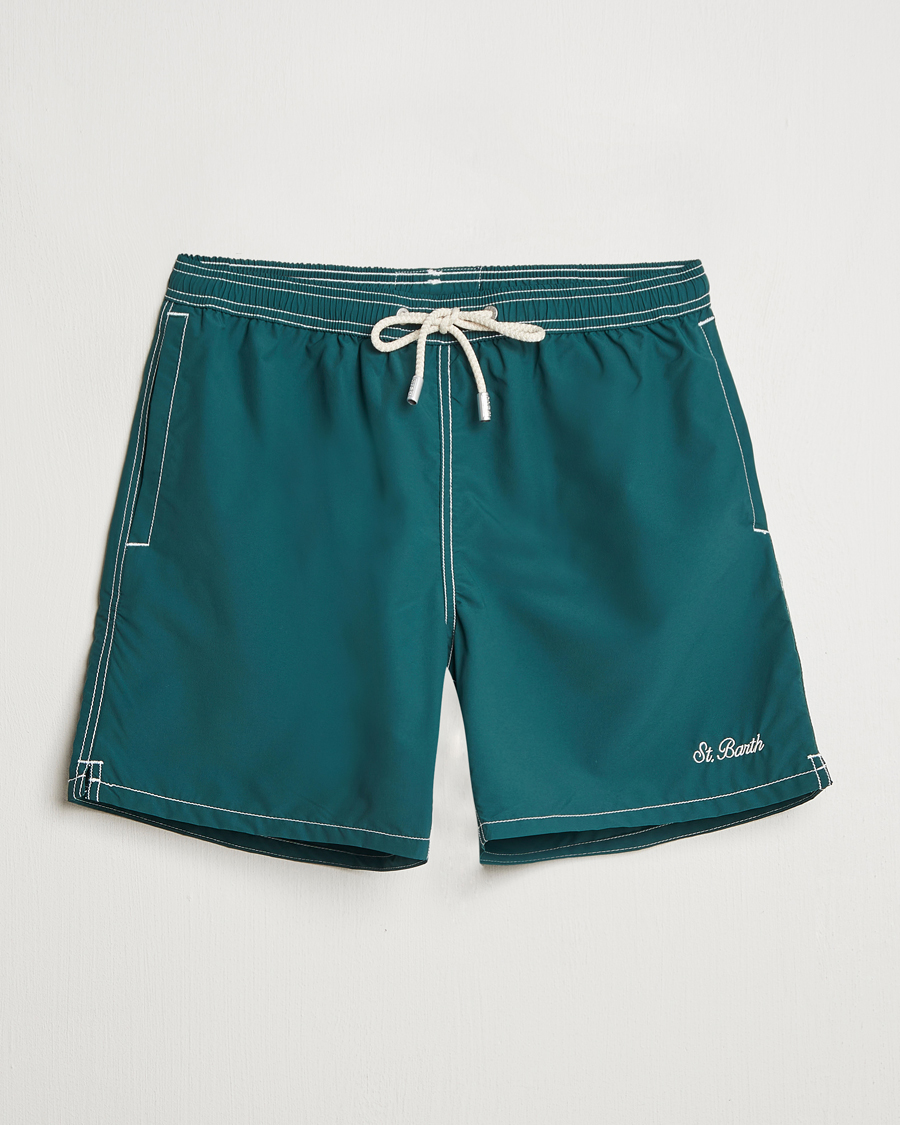 Herren | Badehosen | MC2 Saint Barth | Nylon Swim Shorts British Green