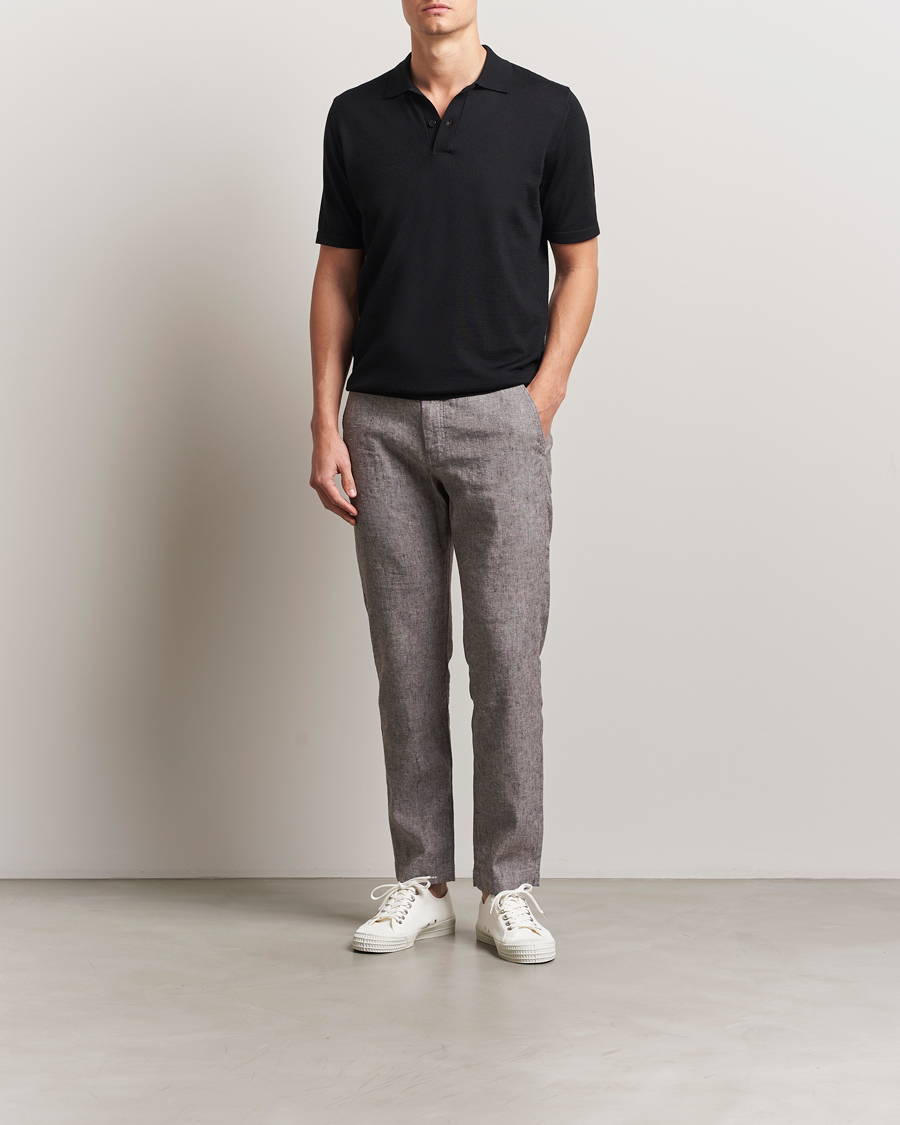 Herren | Hosen | BOSS ORANGE | Sanderson Linen Pants Open Brown